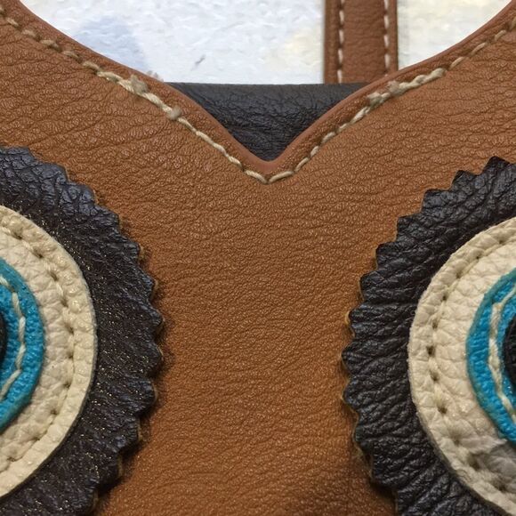 Owl Crossbody Purse - Synthetic Material - Picture 9 of 13